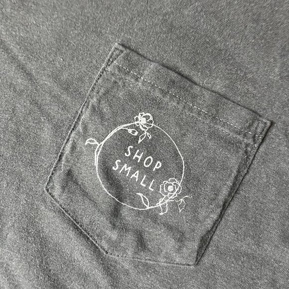 Shop Small Comfort Colors Pocket Tee - Picture 6 of 8